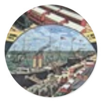 Barnum & Bailey Les Grandes Tentes French Advertis Stickers