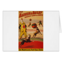 Barnum & Bailey Marvellous Foot-ball Dogs