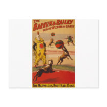 Barnum & Bailey Marvellous Foot-ball Dogs