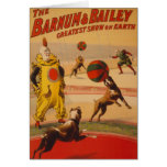 Barnum & Bailey - Marvellous Football Dogs cards