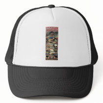Barnum & Bailey Menagerie Lions Tigers Vintage The Trucker Hat