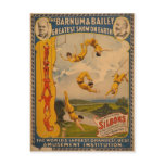 Barnum & Bailey / Trapeze Artists Post Card