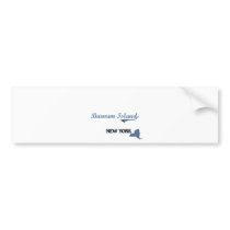 Barnum Island New York City Classic Bumper Stickers