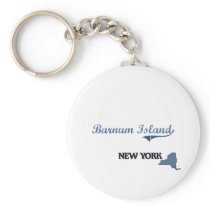 Barnum Island New York City Classic Keychains