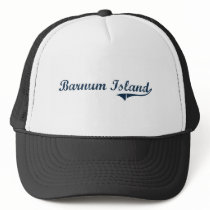 Barnum Island New York Classic Design Trucker Hats