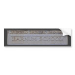 Barnum School Bumper Sticker bumper stickers