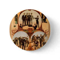Barnum, 'The Hypnotist' Retro Theatre Pinback Buttons