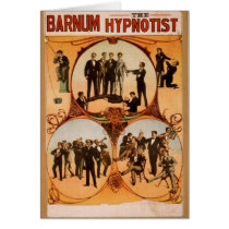 Barnum, 'The Hypnotist' Retro Theatre Cards