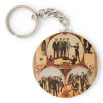 Barnum, 'The Hypnotist' Retro Theatre Keychains