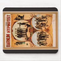 Barnum, 'The Hypnotist' Retro Theatre Mouse Pads