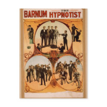 Barnum, 'The Hypnotist' Retro Theatre Postcard
