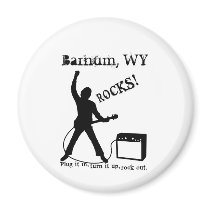 Barnum, WY Fridge Magnets