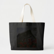Barnyard Poppies Tote Bag