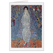 Baroness Elisabeth Bachofen-Echt By Gustav Klimt Cards