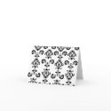 Baroque Black Notecards (blank inside)