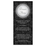 Baroque Ebony Plaque Menu Rack Card rack cards