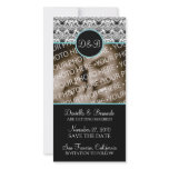 Baroque Elegance Save The Date Photo Card photo cards