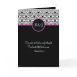 Baroque Elegance Wedding Invitation Card