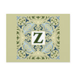 Baroque Letter Z