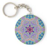 Baroque Medallion Keychain