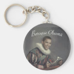 Baroque Obama Keychains