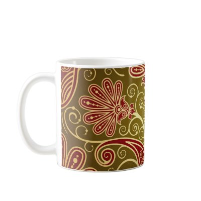 Baroque Ornate Design Coffee Mug by artOnWear