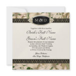 Baroque Vintage Lily Gold Formal Elegant Wedding