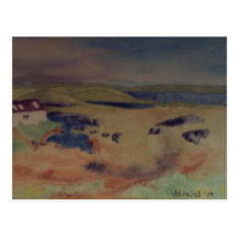 Barra, outer hebrides postcard