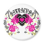 Barracuda Heart Fridge Magnets
