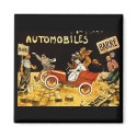 Barre Automobiles - Vintage Advertisement Poster magnets
