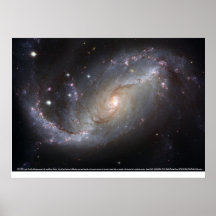 Barred Spiral Galaxy NGC 1672 Posters