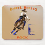 Barrel Horses Rock_Mousepad