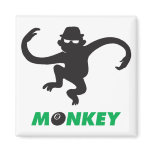BARREL MONKEY MAGNET