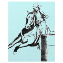 Barrel Racer 100 Flyer Design