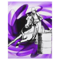 Barrel Racer 101 Full Color Flyer