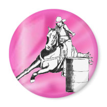 Barrel Racer 103 Magnet