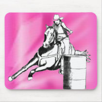 Barrel Racer 103 Mousepads