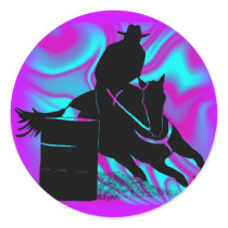 Barrel Racer 203 Stickers