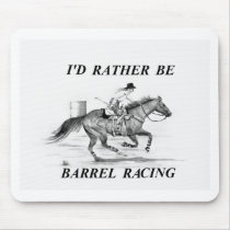 Barrel Racer Mouse Mat