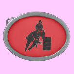 Barrel Racing belt buckles