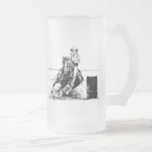 Barrel Racing Horse Coffee Mug