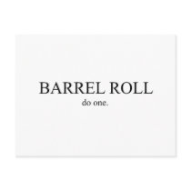 Barrel Roll 2 Post Cards
