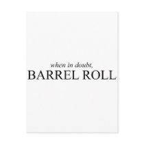 Barrel Roll 7 Postcards
