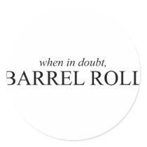 Barrel Roll 7 Stickers