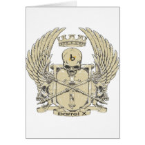 Barrel X Limited Crowned Skull Card