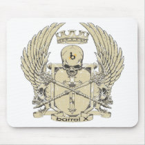Barrel X Limited Crowned Skull Mousepads