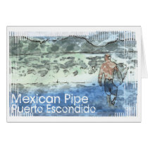 Barrel X Limited Mexican Pipe Greeting Cards