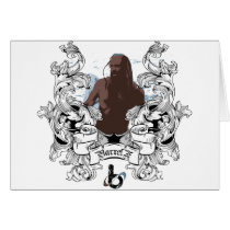 Barrel X Limited Rasta Surfing Guy Card