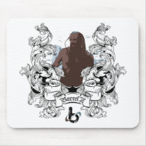 Barrel X Limited Rasta Surfing Guy Mouse Pad