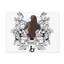 Barrel X Limited Rasta Surfing Guy Post Cards